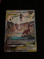Espeon & deoxys gx tag team alt art sm240 NM, Hobby en Vrije tijd, Verzamelkaartspellen | Pokémon, Ophalen of Verzenden, Zo goed als nieuw