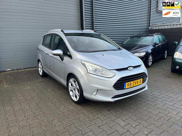 Ford B-Max 1.0 EcoBoost Titanium TREKHAAK/STOELVERWARMING, Auto's, Ford, Bedrijf, Te koop, B-Max, ABS, Airbags, Airconditioning