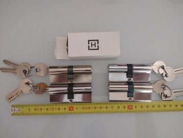 4x Veiligheidscilinder SKG** Nieuw - Incl. Sleutels beschikbaar voor biedingen