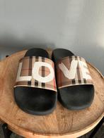 Burberry slippers, Kleding | Dames, Schoenen, Ophalen of Verzenden, Zo goed als nieuw, Zwart