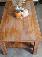 houten salontafel, Huis en Inrichting, Tafels | Salontafels, Ophalen, Gebruikt, 100 tot 150 cm, 50 tot 100 cm