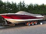 Jeanneau Runabout 755 Incl Van Cleas Trailer, Binnenboordmotor, Benzine, Polyester, Zo goed als nieuw