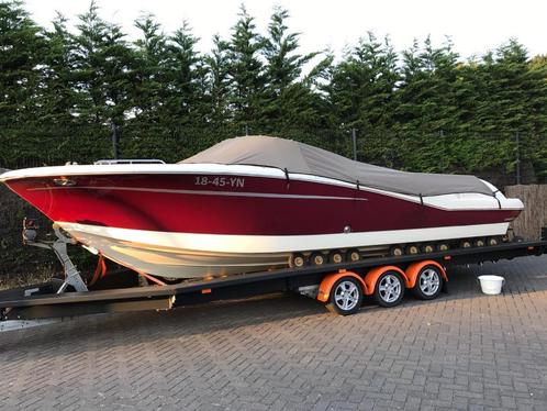 Jeanneau Runabout 755 Incl Van Cleas Trailer, Watersport en Boten, Motorboten en Motorjachten, Zo goed als nieuw, Polyester, Benzine