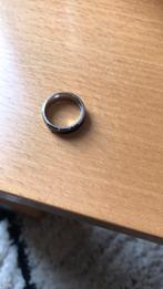 Mooie pink ring met steentjes maat 14, Ophalen of Verzenden, Zo goed als nieuw