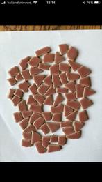 Mozaiek keramiek puzzel mix roze 100 gram, Hobby en Vrije tijd, Ophalen of Verzenden