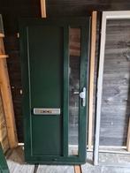 Kunstof voordeur met kozijn., Ophalen, Buitendeur, 200 tot 215 cm