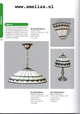 Tiffany lamp retro lamp Art Deco lamp jugendstil lamp lampen, Huis en Inrichting, Lampen | Hanglampen, Nieuw, 75 cm of meer, Glas
