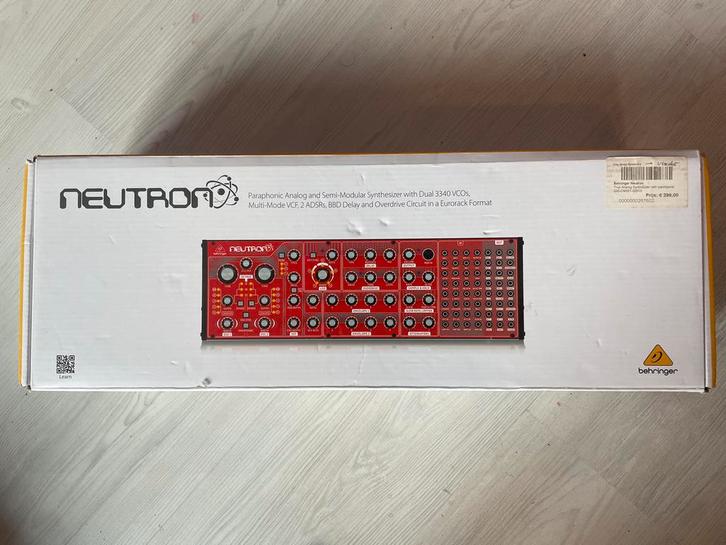 Behringer Neutron - In Doos!, Muziek en Instrumenten, Synthesizers, Gebruikt, Overige aantallen, Overige merken, Met midi-aansluiting