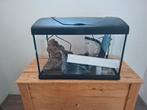 Aquarium Capri LED zwart 40 L, 52x27x36 cm, Dieren en Toebehoren, Ophalen, Zo goed als nieuw, Leeg aquarium