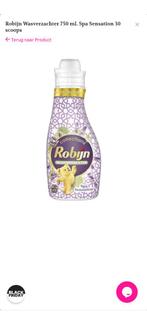 Robijn wasverzachter Spa sensation 6 flessen, Ophalen, Overige typen