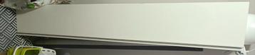 Hoogglans witte Ikea besta burs hangkast/bovenkast 180x27