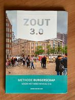 Zout 3.0 Burgerschap MBO 3-4, Ophalen of Verzenden, Zo goed als nieuw, Overige niveaus, Maatschappijleer