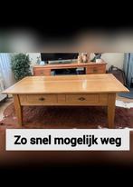 Salon tafel, Ophalen