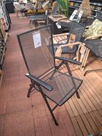 Kettler Siero verstelbare klapstoel, Tuin en Terras, Tuinstoelen, Ophalen, Nieuw, Metaal, Inklapbaar