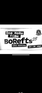 GEZOCHT!! One More Time BORefts '25 - 15th Edition, Tickets en Kaartjes, Twee personen, Ticket of Toegangskaart