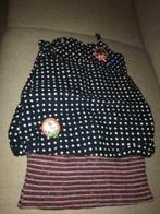 Mim-pi Mimpi 134 jurk jurkje blauw blauwe stippen, Zo goed als nieuw, Jurk of Rok, Mim-pi, Verzenden