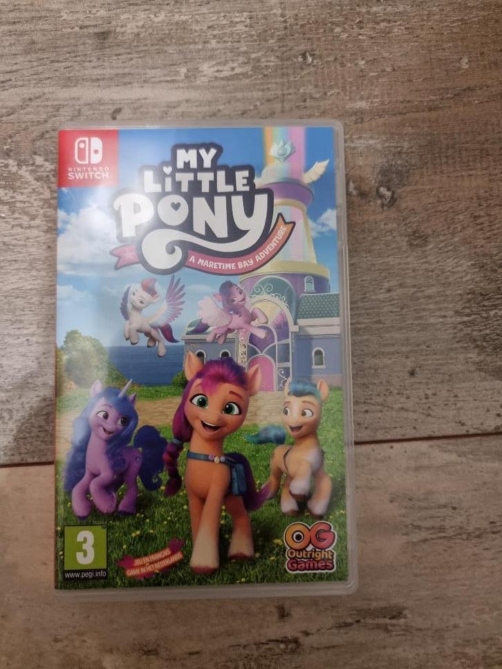 Switch game: My Little Pony a Maretime Bay Adventure, Spelcomputers en Games, Games | Nintendo Switch, Zo goed als nieuw, Avontuur en Actie