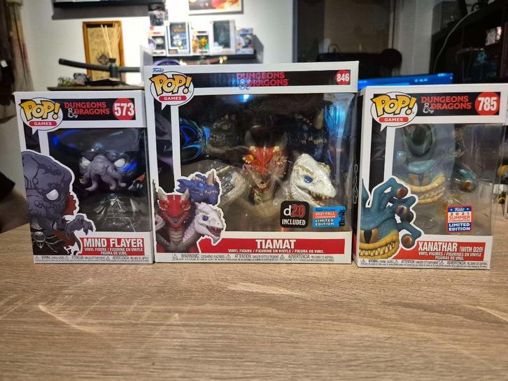 Dungeons&Dragons Funko Pop, Verzamelen, Poppetjes en Figuurtjes, Zo goed als nieuw, Ophalen