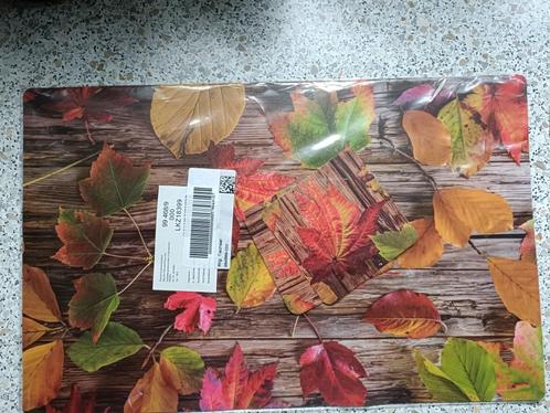 Een nieuwe "Herfst" Placemat set, nog in het plastic., Huis en Inrichting, Woonaccessoires | Onderzetters, Nieuw, Bord, Ophalen of Verzenden