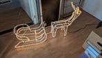 Rendier met slee lichtslang kerstversiering, Ophalen, Gebruikt, Versiering, Kerst of Sinterklaas