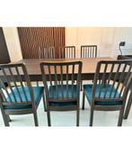 Ikea EKADALEN/EKEDALEN Tafel + 6 stoelen, Ophalen of Verzenden, Zo goed als nieuw