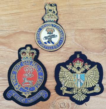 Engelse Veteranen Emblemen - Geborduurd beschikbaar voor biedingen