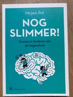 Nog Slimmer! - Mirjam Pol - Studieboek HBO, Ophalen, Zo goed als nieuw, HBO