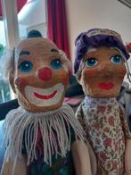 Handgesneden poppenkastpoppen in goede staat, Hobby en Vrije tijd, Zo goed als nieuw, Ophalen, Overige merken, Groter dan 1:32