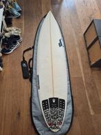 Surfboard + Fins + Bag: Gary Dorrington Shortboard 6'4, Watersport en Boten, Golfsurfen, Ophalen, Zo goed als nieuw, Shortboard