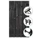 Tuindeur zwart, Minder dan 100 cm, Nieuw, Ophalen of Verzenden, Draaipoort