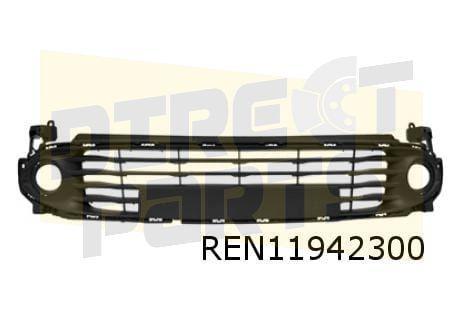 Renault Clio IV (1/13-9/16) voorbumpergrille onder origineel, Auto-onderdelen, Carrosserie en Plaatwerk, Bumper, Renault, Voor