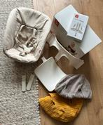 Tripp Trapp Newborn Set (oud model) + 2 hoezen, Kinderen en Baby's, Kinderstoelen, Ophalen, Zo goed als nieuw, Meegroeistoel, Stoelverkleiner