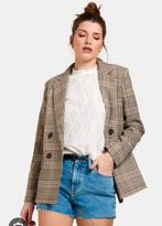 Blazer m-L geruit colbert eksept college stijl jasje, Maat 38/40 (M), Overige kleuren, Ophalen of Verzenden, Zo goed als nieuw