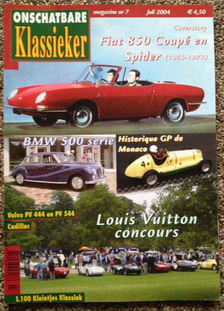 OKM: Fiat 850 Coupe en Spider, Volvo PV 444 en 544, BMW 500, Boeken, Auto's | Folders en Tijdschriften, Zo goed als nieuw, Algemeen