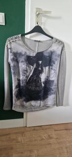 Geisha grijs shirt maat S, Geisha, Ophalen of Verzenden, Zo goed als nieuw, Lange mouw