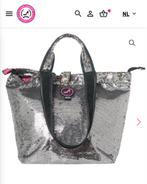 All Time Favourites, mini shopper pailletten CANNES, Ophalen of Verzenden, Nieuw, Grijs, Shopper
