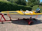 Weekendknaller! trailer inclusief boot en motor!, Ophalen, Gebruikt, Motor en Techniek, Motorboot