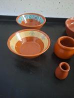 Terracotta Olijf Schaaltjes Set, Ophalen of Verzenden