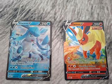 Glaceon v en flareon v promo's beschikbaar voor biedingen