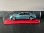 Mercedes Benz AMG S65 “Final Edition” W222 1:18 blauw, Ophalen of Verzenden, Nieuw, Auto, Overige merken