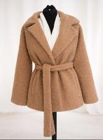 Ibana bouclé jas nieuw 38, Kleding | Dames, Ophalen of Verzenden, Zo goed als nieuw, Maat 38/40 (M), Zwart