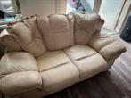 3 en 2 zits bank, Gebruikt, Ophalen of Verzenden, 200 tot 250 cm, Leer