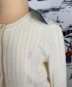 Ralph Lauren ivoor mini kabelvestje maat 6X NIEUW, Kinderen en Baby's, Kinderkleding | Maat 122, Trui of Vest, Nieuw, Ralph Lauren
