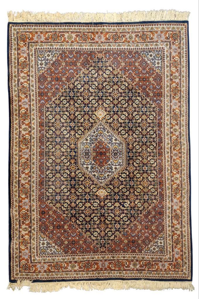 Perzisch tapijt Bidjar 240x170 wollen vloerkleed, Huis en Inrichting, Stoffering | Tapijten en Kleden, Zo goed als nieuw, 150 tot 200 cm