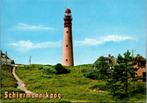 Vuurtoren Schiermonnikoog - 4 ansichtkaarten, Verzamelen, Ansichtkaarten | Nederland, Verzenden, 1960 tot 1980, Gelopen, Waddeneilanden