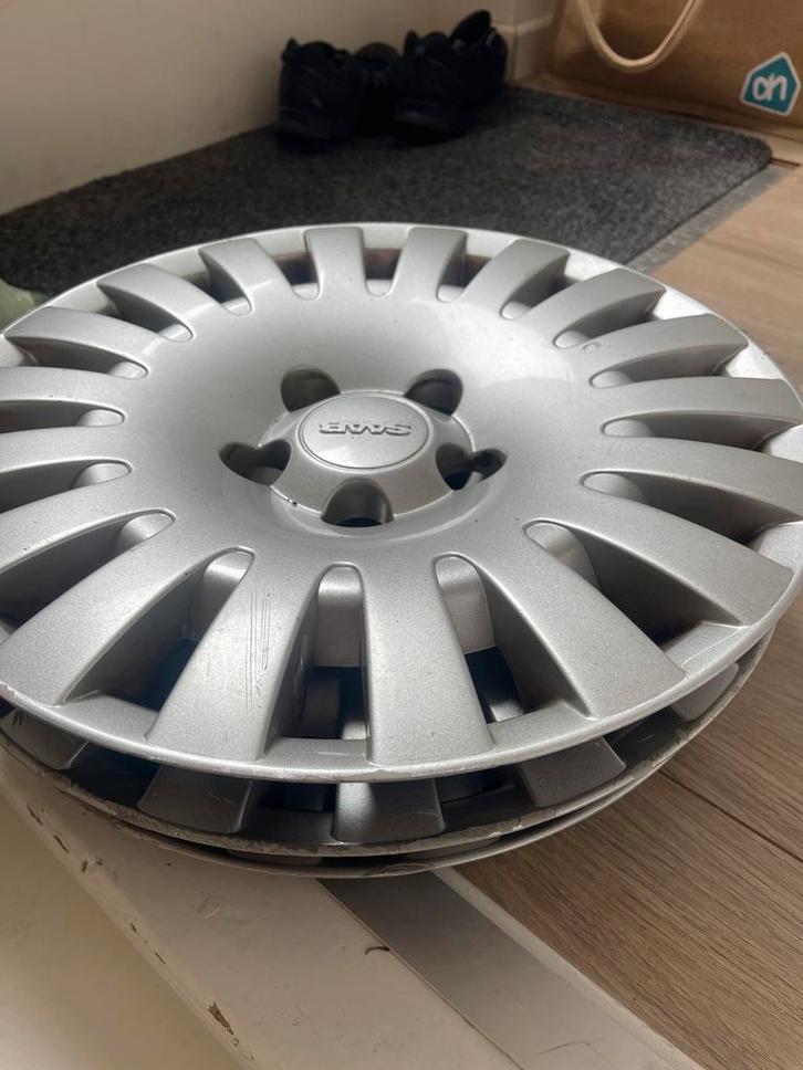 3 Originele Saab velgen, Auto diversen, Wieldoppen, Gebruikt, Ophalen of Verzenden