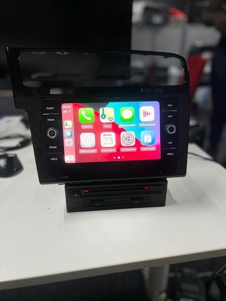 VW Discover Media MIB2 8" Vrijgeschakeld! GOLF 7 PLUG & PLAY, Auto diversen, Autoradio's, Ophalen of Verzenden