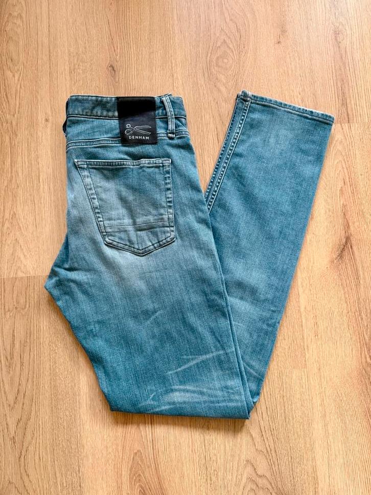 Denham Razor Stretch Jeans Blauw • Maat W31 L34, Kleding | Heren, Spijkerbroeken en Jeans, Gedragen, W32 (confectie 46) of kleiner
