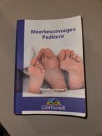 Pedicure meerkeuze vragen boek, Container, Ophalen of Verzenden, Zo goed als nieuw, MBO