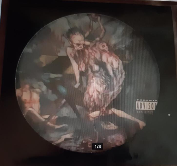 Cannibal Corpse ‎– Bloodthirst Picture lp Obituary Deicide, Cd's en Dvd's, Vinyl | Hardrock en Metal, Zo goed als nieuw, Verzenden